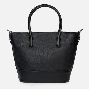 Geanta dama din piele ecologica shopper cu design simplu și barete lungi CRL1491
